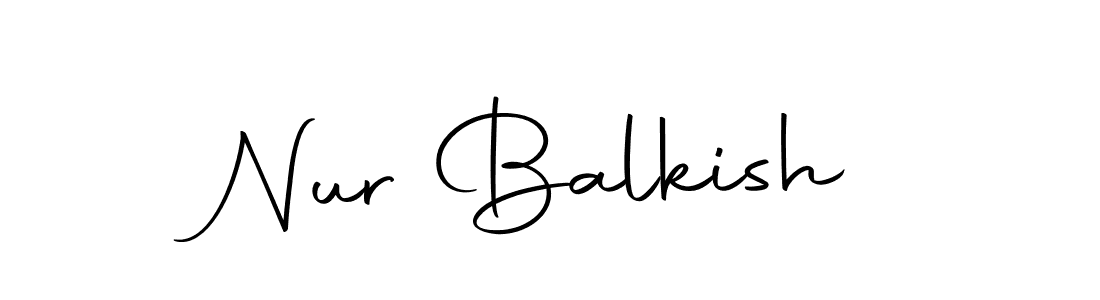 Best and Professional Signature Style for Nur Balkish. Autography-DOLnW Best Signature Style Collection. Nur Balkish signature style 10 images and pictures png