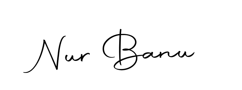 Also You can easily find your signature by using the search form. We will create Nur Banu name handwritten signature images for you free of cost using Autography-DOLnW sign style. Nur Banu signature style 10 images and pictures png