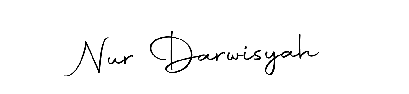 Design your own signature with our free online signature maker. With this signature software, you can create a handwritten (Autography-DOLnW) signature for name Nur Darwisyah. Nur Darwisyah signature style 10 images and pictures png