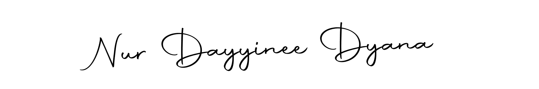 This is the best signature style for the Nur Dayyinee Dyana name. Also you like these signature font (Autography-DOLnW). Mix name signature. Nur Dayyinee Dyana signature style 10 images and pictures png