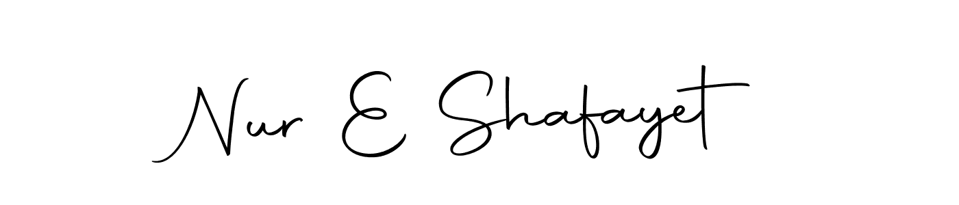 Similarly Autography-DOLnW is the best handwritten signature design. Signature creator online .You can use it as an online autograph creator for name Nur E Shafayet. Nur E Shafayet signature style 10 images and pictures png