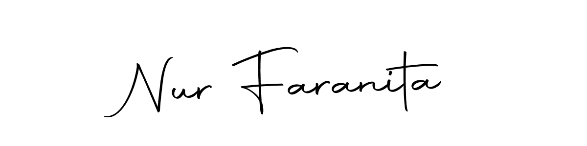 It looks lik you need a new signature style for name Nur Faranita. Design unique handwritten (Autography-DOLnW) signature with our free signature maker in just a few clicks. Nur Faranita signature style 10 images and pictures png