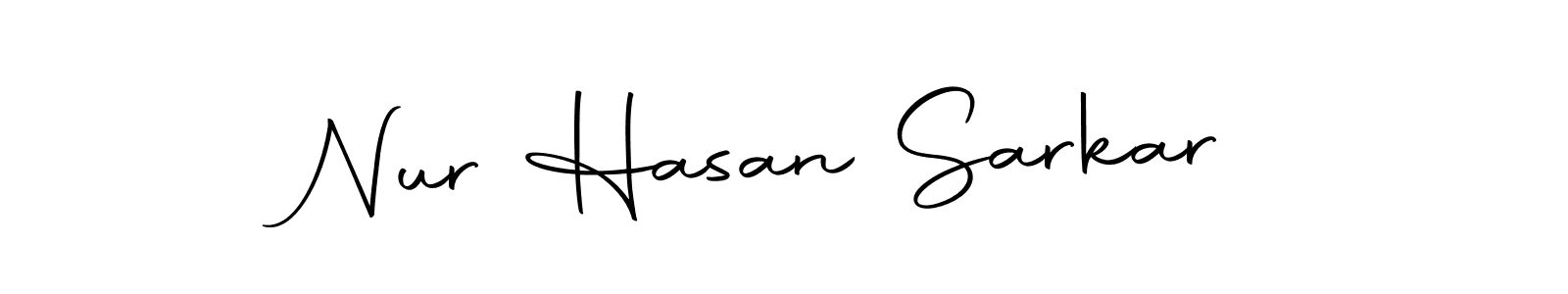 You should practise on your own different ways (Autography-DOLnW) to write your name (Nur Hasan Sarkar) in signature. don't let someone else do it for you. Nur Hasan Sarkar signature style 10 images and pictures png
