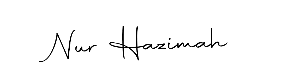 Make a beautiful signature design for name Nur Hazimah. Use this online signature maker to create a handwritten signature for free. Nur Hazimah signature style 10 images and pictures png