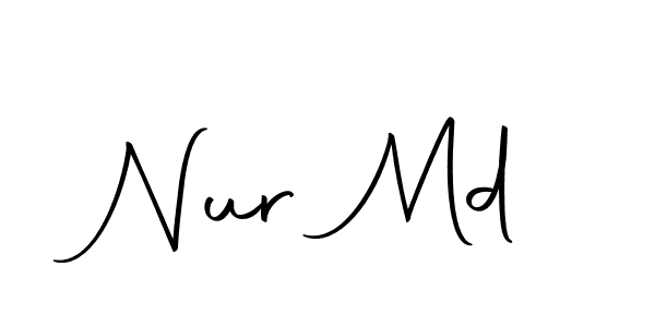 How to make Nur Md signature? Autography-DOLnW is a professional autograph style. Create handwritten signature for Nur Md name. Nur Md signature style 10 images and pictures png