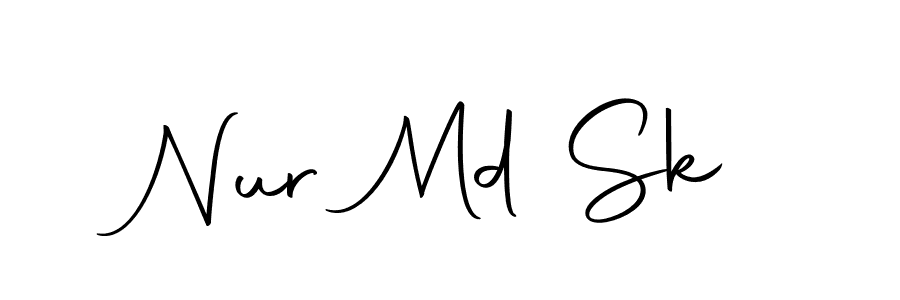 How to make Nur Md Sk signature? Autography-DOLnW is a professional autograph style. Create handwritten signature for Nur Md Sk name. Nur Md Sk signature style 10 images and pictures png