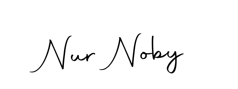 It looks lik you need a new signature style for name Nur Noby. Design unique handwritten (Autography-DOLnW) signature with our free signature maker in just a few clicks. Nur Noby signature style 10 images and pictures png