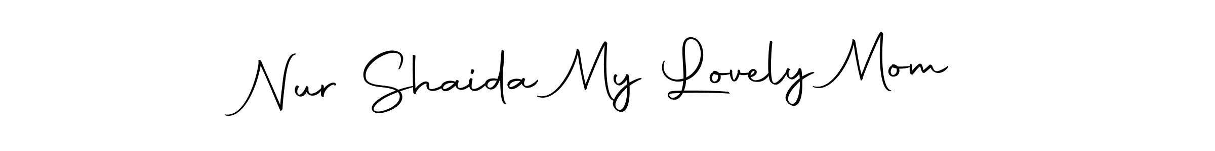 How to Draw Nur Shaida My Lovely Mom signature style? Autography-DOLnW is a latest design signature styles for name Nur Shaida My Lovely Mom. Nur Shaida My Lovely Mom signature style 10 images and pictures png