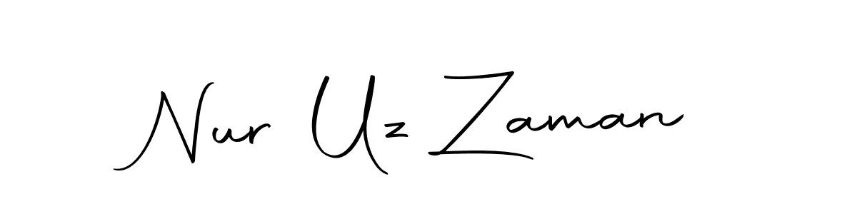 Nur Uz Zaman stylish signature style. Best Handwritten Sign (Autography-DOLnW) for my name. Handwritten Signature Collection Ideas for my name Nur Uz Zaman. Nur Uz Zaman signature style 10 images and pictures png