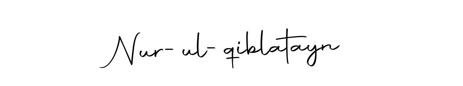This is the best signature style for the Nur-ul-qiblatayn name. Also you like these signature font (Autography-DOLnW). Mix name signature. Nur-ul-qiblatayn signature style 10 images and pictures png