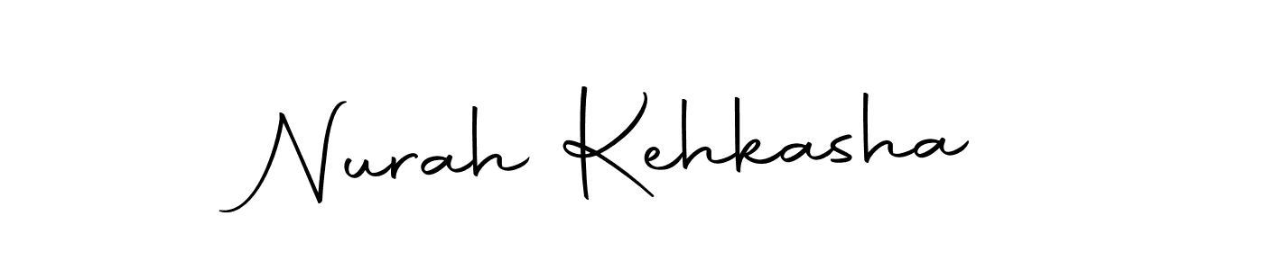 Use a signature maker to create a handwritten signature online. With this signature software, you can design (Autography-DOLnW) your own signature for name Nurah Kehkasha. Nurah Kehkasha signature style 10 images and pictures png