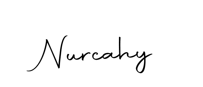 Make a short Nurcahy signature style. Manage your documents anywhere anytime using Autography-DOLnW. Create and add eSignatures, submit forms, share and send files easily. Nurcahy signature style 10 images and pictures png