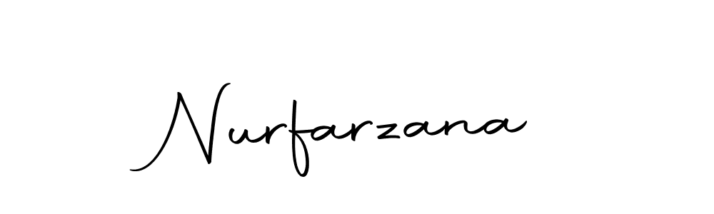 Make a beautiful signature design for name Nurfarzana. Use this online signature maker to create a handwritten signature for free. Nurfarzana signature style 10 images and pictures png