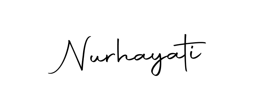 Nurhayati stylish signature style. Best Handwritten Sign (Autography-DOLnW) for my name. Handwritten Signature Collection Ideas for my name Nurhayati. Nurhayati signature style 10 images and pictures png