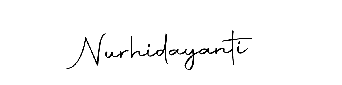 This is the best signature style for the Nurhidayanti name. Also you like these signature font (Autography-DOLnW). Mix name signature. Nurhidayanti signature style 10 images and pictures png