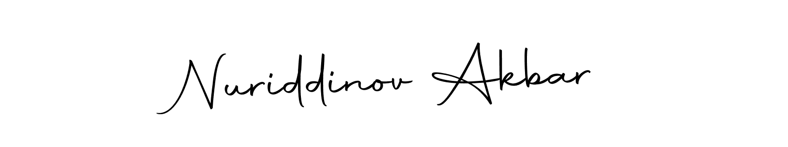 if you are searching for the best signature style for your name Nuriddinov Akbar. so please give up your signature search. here we have designed multiple signature styles  using Autography-DOLnW. Nuriddinov Akbar signature style 10 images and pictures png