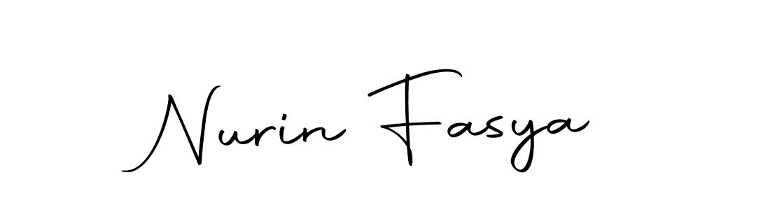 Nurin Fasya stylish signature style. Best Handwritten Sign (Autography-DOLnW) for my name. Handwritten Signature Collection Ideas for my name Nurin Fasya. Nurin Fasya signature style 10 images and pictures png
