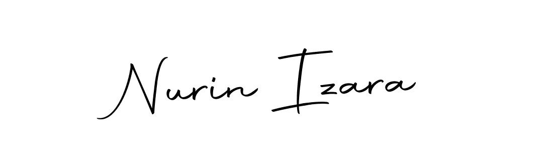 Design your own signature with our free online signature maker. With this signature software, you can create a handwritten (Autography-DOLnW) signature for name Nurin Izara. Nurin Izara signature style 10 images and pictures png