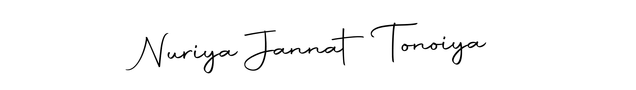 Here are the top 10 professional signature styles for the name Nuriya Jannat Tonoiya. These are the best autograph styles you can use for your name. Nuriya Jannat Tonoiya signature style 10 images and pictures png