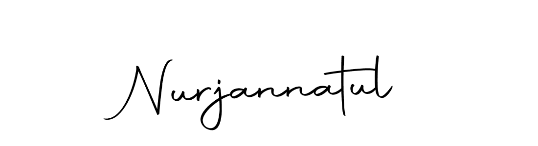 Make a beautiful signature design for name Nurjannatul. Use this online signature maker to create a handwritten signature for free. Nurjannatul signature style 10 images and pictures png