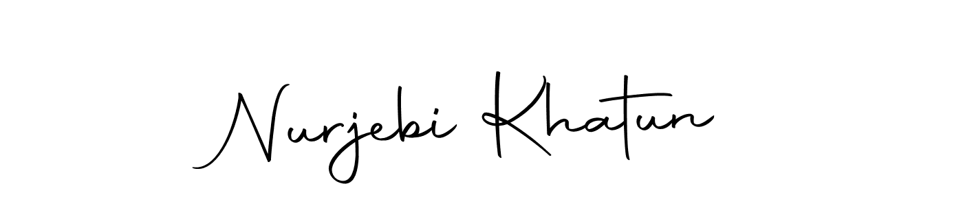 Here are the top 10 professional signature styles for the name Nurjebi Khatun. These are the best autograph styles you can use for your name. Nurjebi Khatun signature style 10 images and pictures png