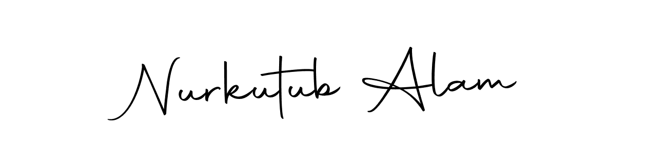 if you are searching for the best signature style for your name Nurkutub Alam. so please give up your signature search. here we have designed multiple signature styles  using Autography-DOLnW. Nurkutub Alam signature style 10 images and pictures png