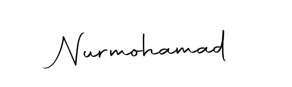 Similarly Autography-DOLnW is the best handwritten signature design. Signature creator online .You can use it as an online autograph creator for name Nurmohamad. Nurmohamad signature style 10 images and pictures png