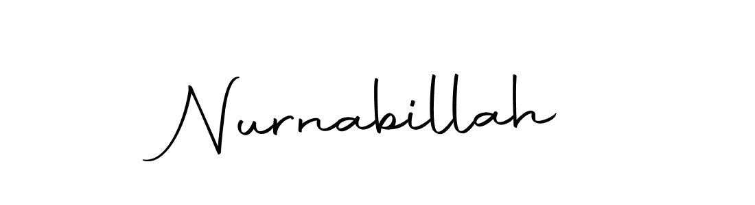 Also we have Nurnabillah name is the best signature style. Create professional handwritten signature collection using Autography-DOLnW autograph style. Nurnabillah signature style 10 images and pictures png