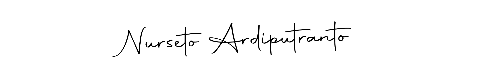 Nurseto Ardiputranto stylish signature style. Best Handwritten Sign (Autography-DOLnW) for my name. Handwritten Signature Collection Ideas for my name Nurseto Ardiputranto. Nurseto Ardiputranto signature style 10 images and pictures png