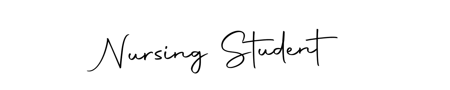 You can use this online signature creator to create a handwritten signature for the name Nursing Student. This is the best online autograph maker. Nursing Student signature style 10 images and pictures png