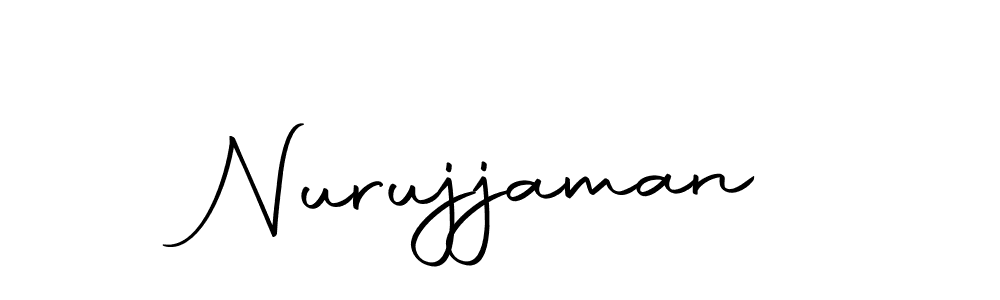 You should practise on your own different ways (Autography-DOLnW) to write your name (Nurujjaman) in signature. don't let someone else do it for you. Nurujjaman signature style 10 images and pictures png