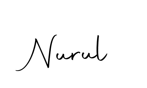 The best way (Autography-DOLnW) to make a short signature is to pick only two or three words in your name. The name Nurul include a total of six letters. For converting this name. Nurul signature style 10 images and pictures png