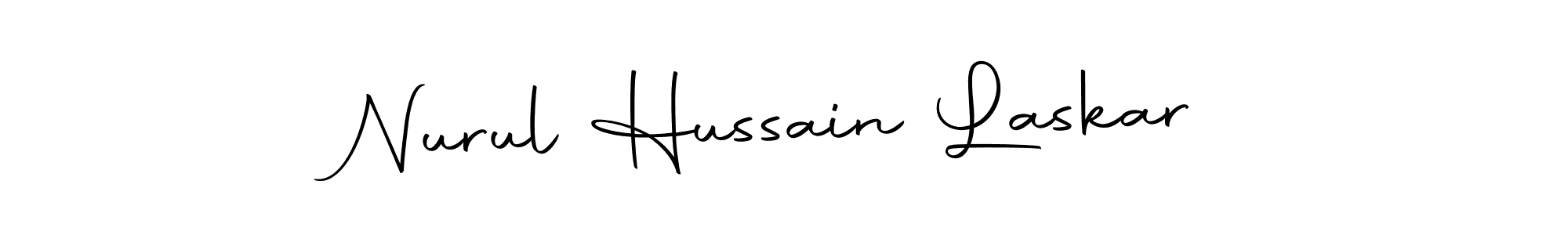 Design your own signature with our free online signature maker. With this signature software, you can create a handwritten (Autography-DOLnW) signature for name Nurul Hussain Laskar. Nurul Hussain Laskar signature style 10 images and pictures png