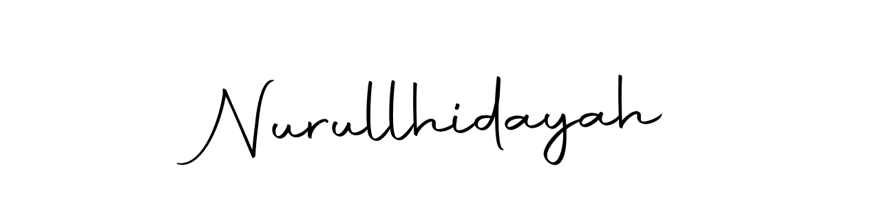 You should practise on your own different ways (Autography-DOLnW) to write your name (Nurullhidayah) in signature. don't let someone else do it for you. Nurullhidayah signature style 10 images and pictures png