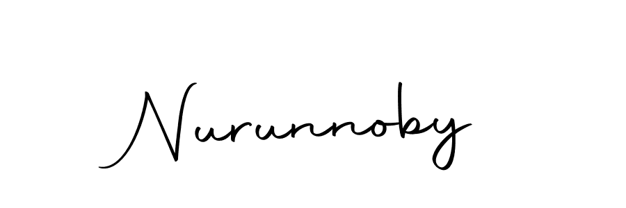 You should practise on your own different ways (Autography-DOLnW) to write your name (Nurunnoby) in signature. don't let someone else do it for you. Nurunnoby signature style 10 images and pictures png