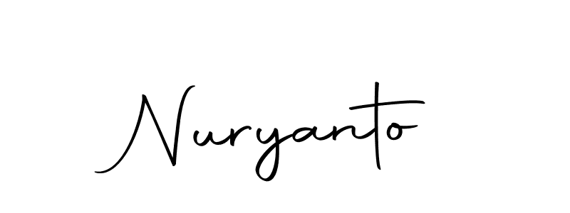 Nuryanto stylish signature style. Best Handwritten Sign (Autography-DOLnW) for my name. Handwritten Signature Collection Ideas for my name Nuryanto. Nuryanto signature style 10 images and pictures png