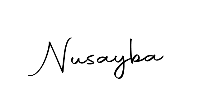 Here are the top 10 professional signature styles for the name Nusayba. These are the best autograph styles you can use for your name. Nusayba signature style 10 images and pictures png