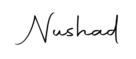 Once you've used our free online signature maker to create your best signature Autography-DOLnW style, it's time to enjoy signing your documents with Nushad name. Nushad signature style 10 images and pictures png