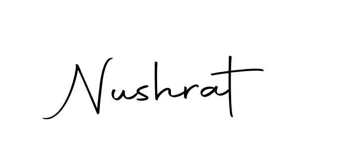 Here are the top 10 professional signature styles for the name Nushrat. These are the best autograph styles you can use for your name. Nushrat signature style 10 images and pictures png