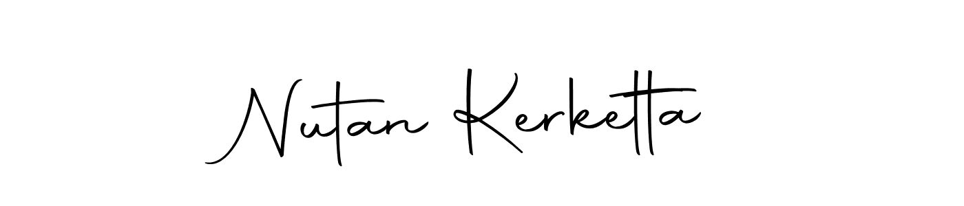 How to make Nutan Kerketta signature? Autography-DOLnW is a professional autograph style. Create handwritten signature for Nutan Kerketta name. Nutan Kerketta signature style 10 images and pictures png