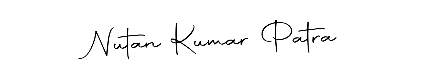 Create a beautiful signature design for name Nutan Kumar Patra. With this signature (Autography-DOLnW) fonts, you can make a handwritten signature for free. Nutan Kumar Patra signature style 10 images and pictures png