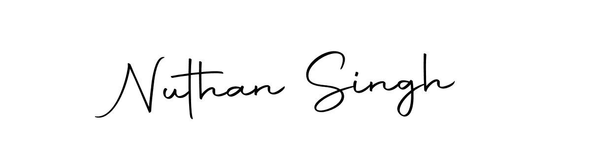 How to make Nuthan Singh signature? Autography-DOLnW is a professional autograph style. Create handwritten signature for Nuthan Singh name. Nuthan Singh signature style 10 images and pictures png