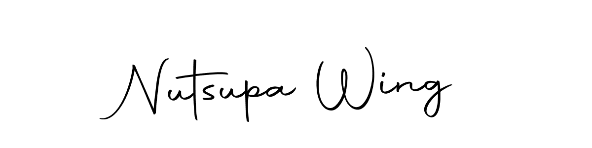 Here are the top 10 professional signature styles for the name Nutsupa Wing. These are the best autograph styles you can use for your name. Nutsupa Wing signature style 10 images and pictures png