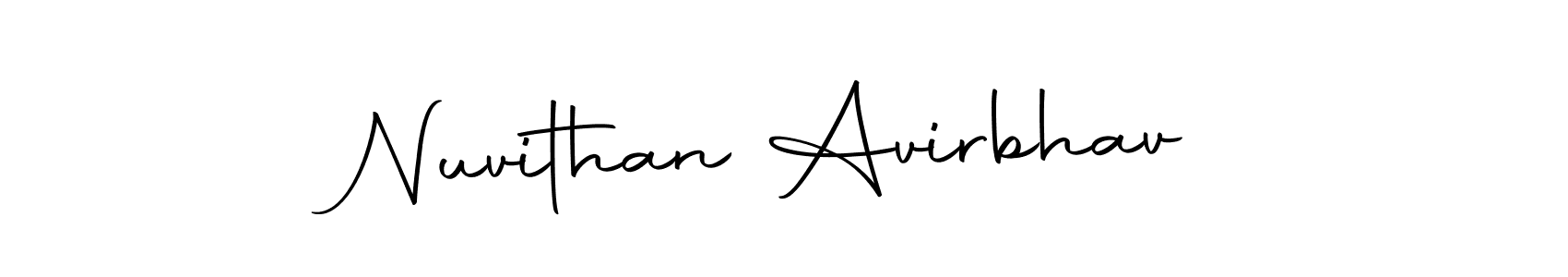How to Draw Nuvithan Avirbhav signature style? Autography-DOLnW is a latest design signature styles for name Nuvithan Avirbhav. Nuvithan Avirbhav signature style 10 images and pictures png