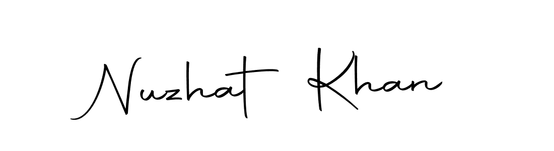 How to make Nuzhat Khan signature? Autography-DOLnW is a professional autograph style. Create handwritten signature for Nuzhat Khan name. Nuzhat Khan signature style 10 images and pictures png