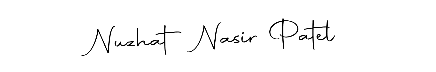 Similarly Autography-DOLnW is the best handwritten signature design. Signature creator online .You can use it as an online autograph creator for name Nuzhat Nasir Patel. Nuzhat Nasir Patel signature style 10 images and pictures png