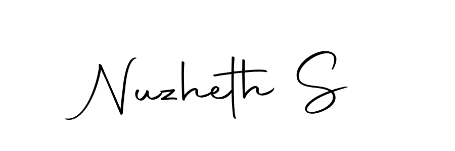 Best and Professional Signature Style for Nuzheth S. Autography-DOLnW Best Signature Style Collection. Nuzheth S signature style 10 images and pictures png