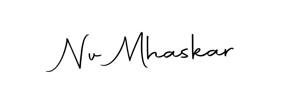 Also we have Nv Mhaskar name is the best signature style. Create professional handwritten signature collection using Autography-DOLnW autograph style. Nv Mhaskar signature style 10 images and pictures png