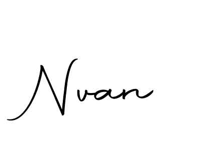 if you are searching for the best signature style for your name Nvan. so please give up your signature search. here we have designed multiple signature styles  using Autography-DOLnW. Nvan signature style 10 images and pictures png