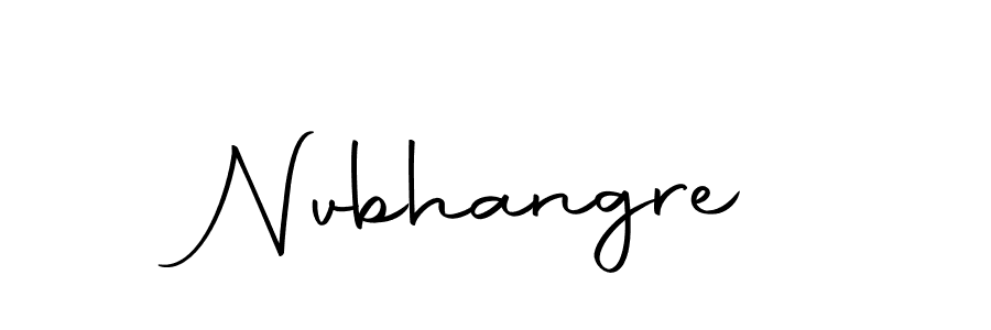 Design your own signature with our free online signature maker. With this signature software, you can create a handwritten (Autography-DOLnW) signature for name Nvbhangre. Nvbhangre signature style 10 images and pictures png